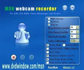 Goldenfoundsoft MSN Webcam Recorder ver.10.1