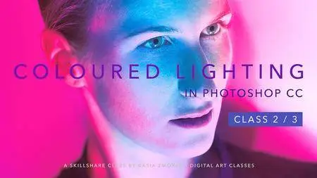 2/3 “Add Drama to Your Photos with Coloured Lighting in Photoshop”