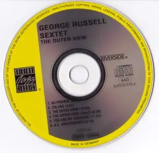 George Russell - The Outer View (1962) {Riverside OJCCD-616-2 rel 1991} (featuring Don Ellis)