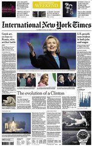 International New York Times - Saturday-Sunday, 6-7 December 2014
