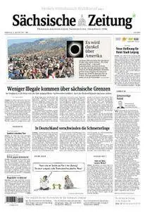 Sächsische Zeitung Dresden - 22. August 2017