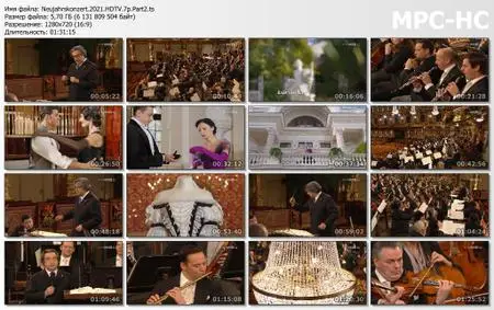 Wiener Philharmoniker - Neujahrskonzert 2021 / New Year's Concert (2021)