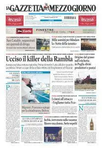 La Gazzetta del Mezzogiorno Lecce - 22 Agosto 2017