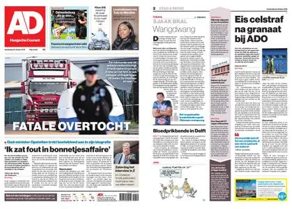 Algemeen Dagblad - Zoetermeer – 24 oktober 2019