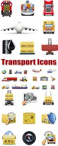 Transport Icons Vector 2