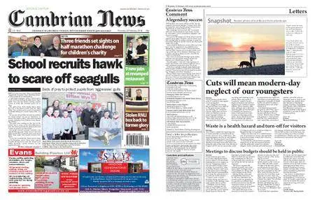 Cambrian News Arfon & Dwyfor – 23 February 2018