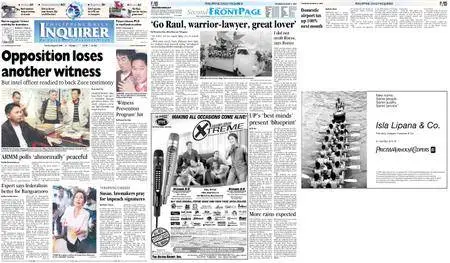 Philippine Daily Inquirer – August 09, 2005
