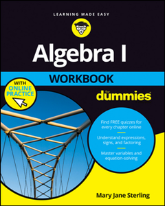 Algebra I Workbook For Dummies, 3rd Edition