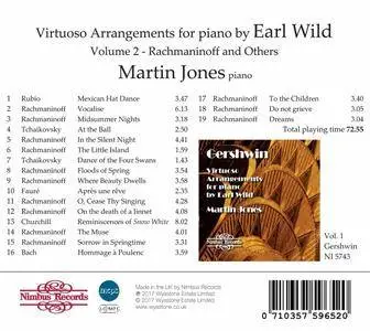 Martin Jones - Rachmaninoff: Virtuoso Arrangements for Piano by Earl Wild (2017)