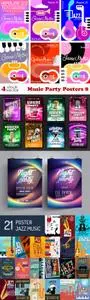 Vectors - Music Party Posters 8
