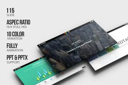 CreativeMarket - Kotabaru Powerpoint Template