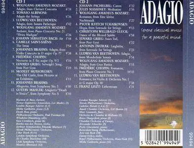 VA - Adagio: Serene Classical Music For A Peaceful Mind (2CD) (2003) {Brilliant Classics}