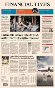 Financial Times Europe - August 5, 2022
