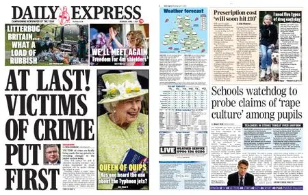 Daily Express – April 01, 2021