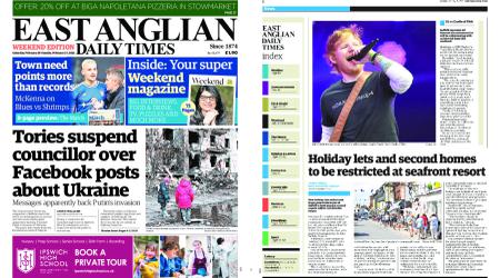 East Anglian Daily Times – February 26, 2022