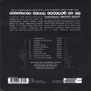 Daevid Allen - Bananamoon Obscura No. 10: Invisible Opera Co. Of Oz - Melbourne Studio Tapes (2004) * RE-UP *