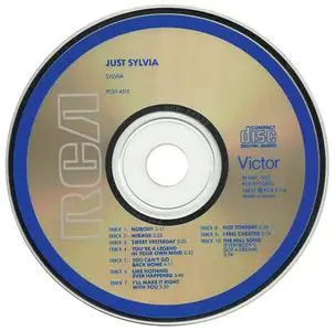 Sylvia - Just Sylvia (1982) [1983, 1st CD Issue] {Japan for USA}