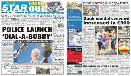 Shropshire Star Shrewsbury Edition – May 22, 2018
