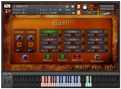 Daniel Belik Siberian Samples Gusli v1.5 KONTAKT