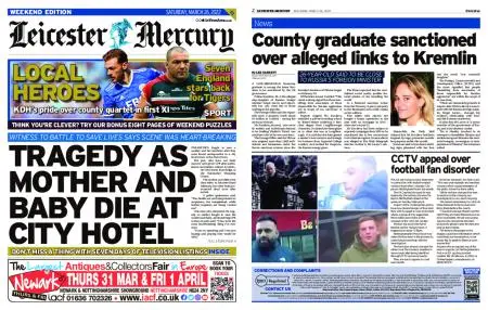 Leicester Mercury – March 26, 2022