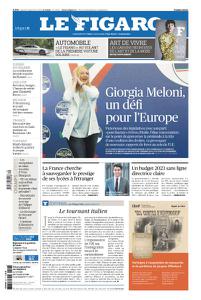 Le Figaro - 27 Septembre 2022