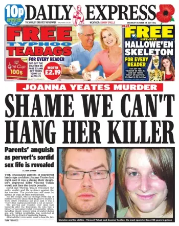Daily Express - 29 Saturday October 2011