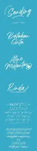 Sanding Font