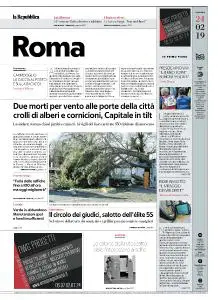 la Repubblica Roma - 24 Febbraio 2019