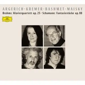 Martha Argerich - Brahms - Klavierquartett Op.25 – Schumann- Fantasiestücke Op.88 (2002/2012) [Official Digital Download 24/96]