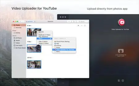 Video Uploader for YouTube Multilingual 2.4.1 Mac OS X