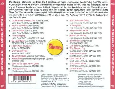 The Shanes - Let Them Show You, The Anthology 1964-1967 (2014) {Columbia--RPM International ‎Retro 950}