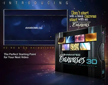 Animated Canvases Collection 30: Conceptual Construct