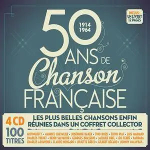 VA - 50 Ans De Chanson Française: 1914-1964 (2014) 4CD