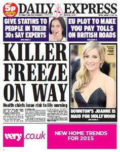 Daily Express - 27 Tuesday January 2015