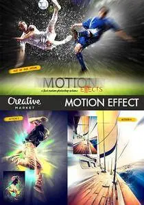 CM Realistic Motion Photoshop Action