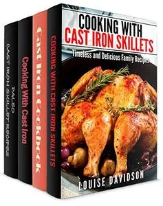 Cast Iron Cookware Recipes 4 Books in 1