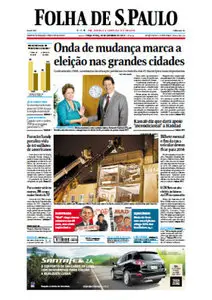 Jornal Folha de São Paulo - 30 de outubro de 2012 - Terça