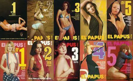 El Papus extra (#1-5) 1975 y (#1-5) 1976