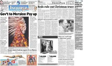 Philippine Daily Inquirer – December 18, 2005