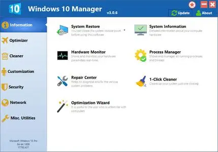 Yamicsoft Windows 10 Manager 3.1.1 Multilingual