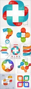 Vector - Social infographics
