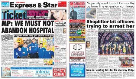 Express and Star Sandwell Edition – January 19, 2018