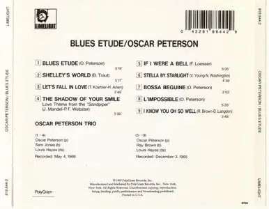 Oscar Peterson - Blues Etude (1965)