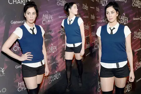 Sarah Silverman - 3rd Annual Hilarity for Charity Variety Show October 17, 2014
