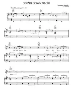 Going Down Slow - Howlin' Wolf (Piano-Vocal-Guitar)