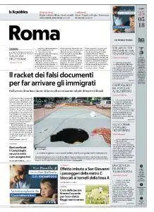 la Repubblica Roma - 25 Maggio 2018