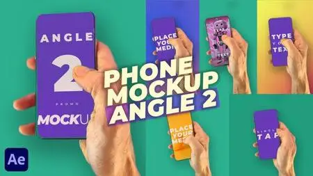 Phone Mockup Pack - Angle 2 52031414