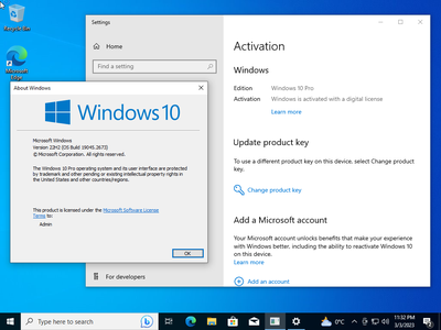 Windows 10 Pro 22H2 build 19045.2673 (x64) Preactivated Multilingual