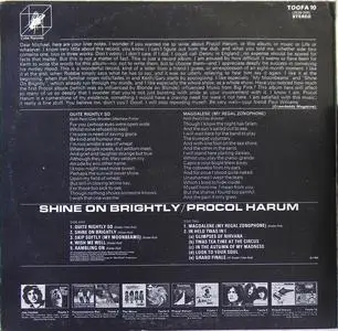 Procol Harum ‎– Shine On Brightly (1968/1972) [LP, DSD128]