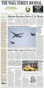 The Wall Street Journal Asia  September 14 2016